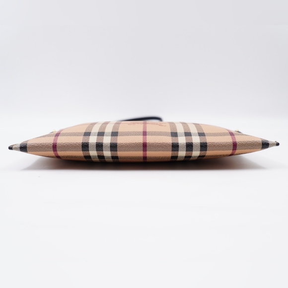 AW47❤️ BURBERRY Haymarket Check Peyton Crossbody Bag - Picture 10 of 14